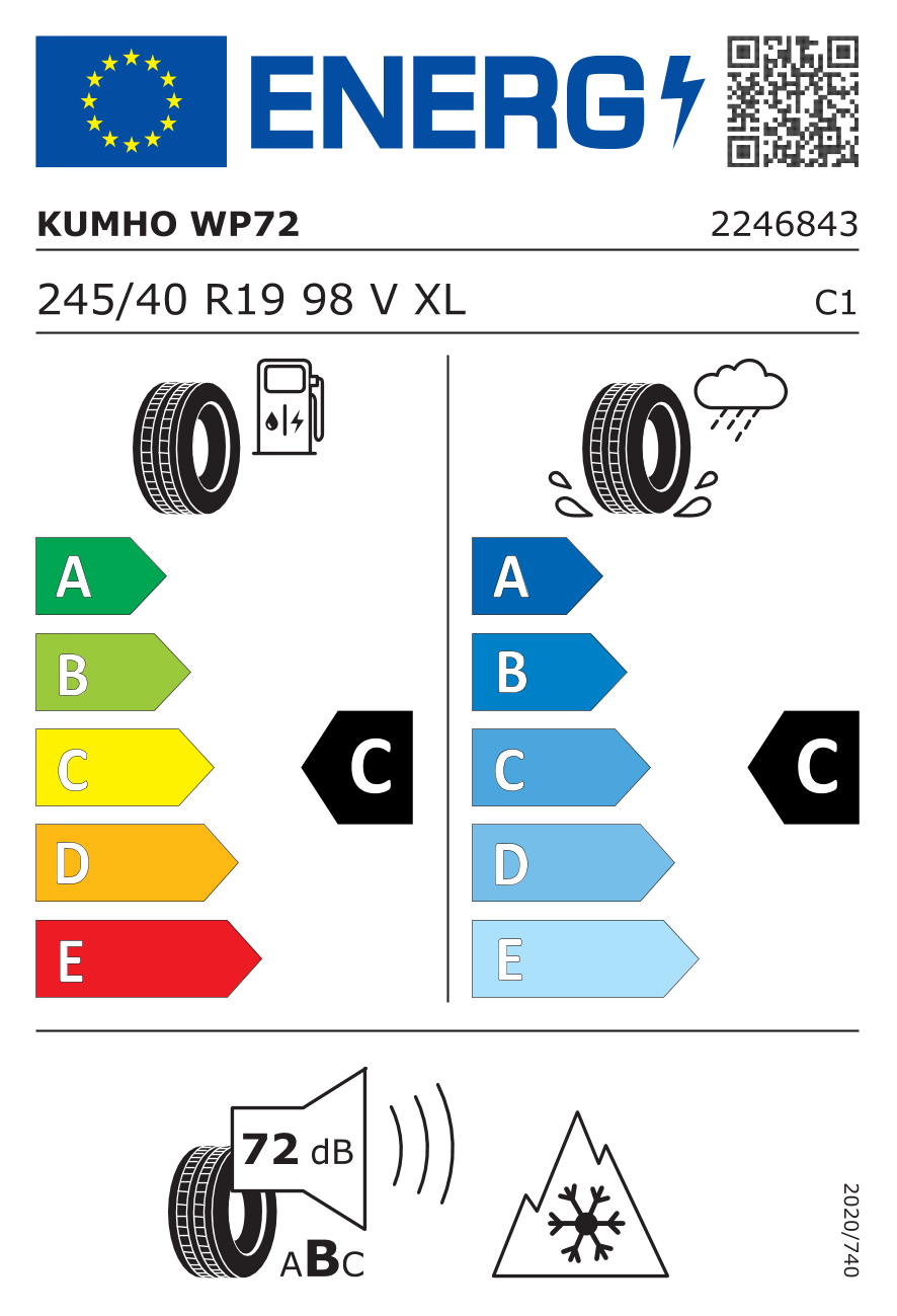 Etykieta opony 2246843