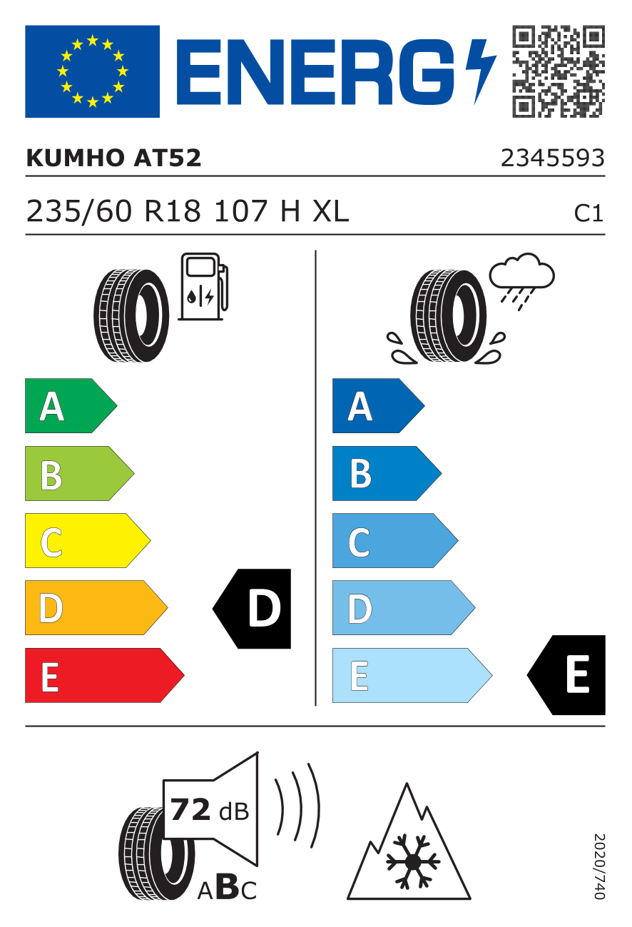 Etykieta opony 2345593