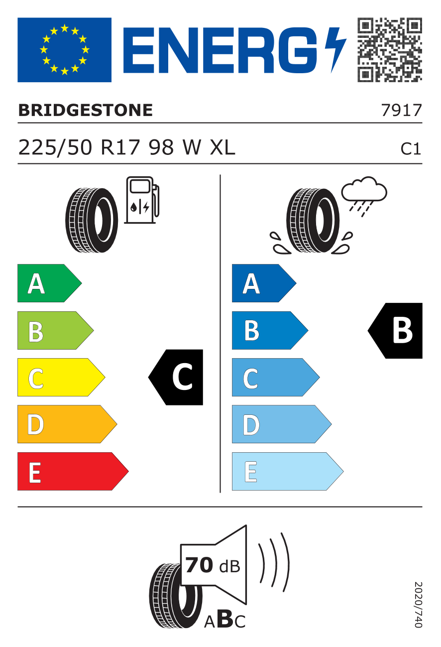 Etykieta opony 7917