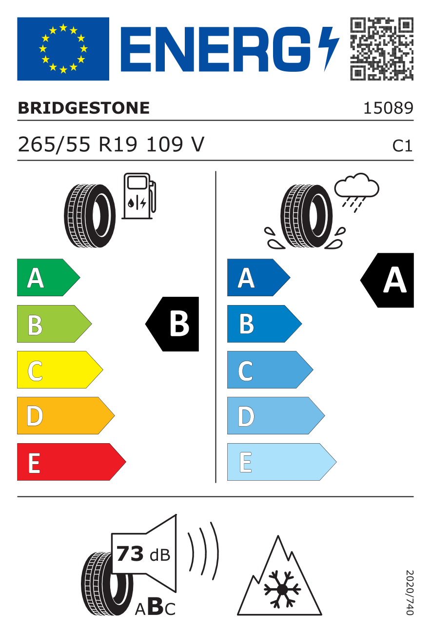 Etykieta opony 15089