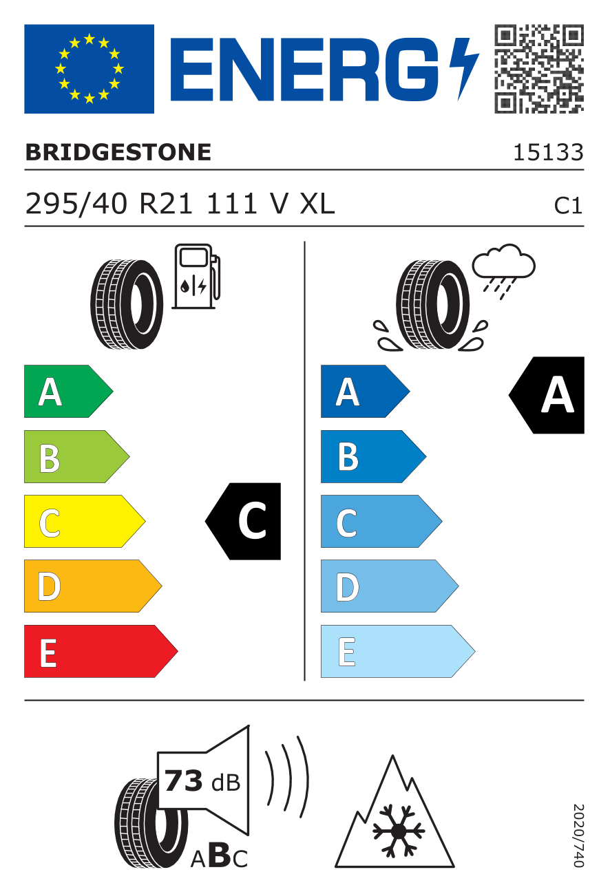 Etykieta opony 15133