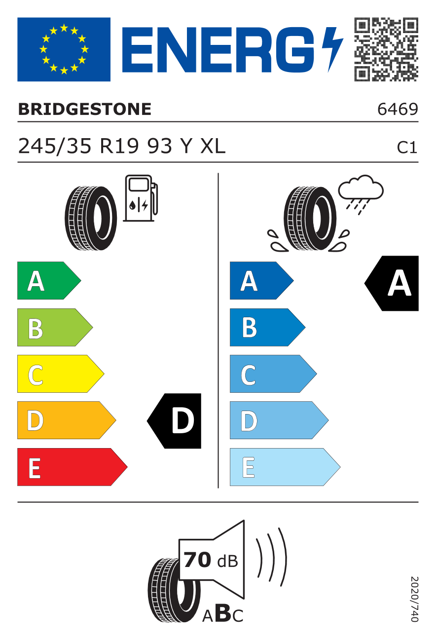 Etykieta opony 6469