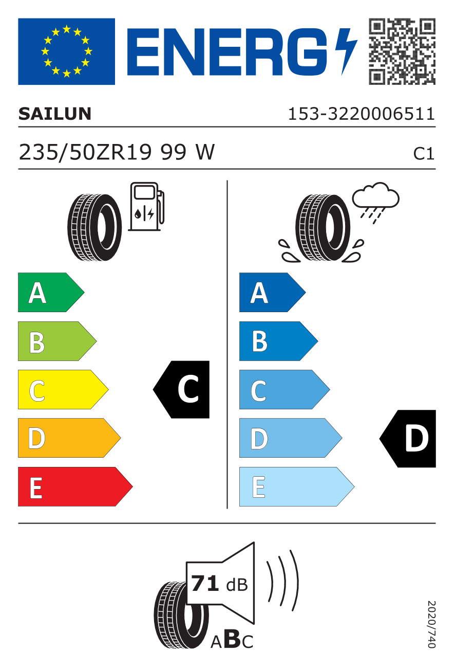 Etykieta opony 3220006511