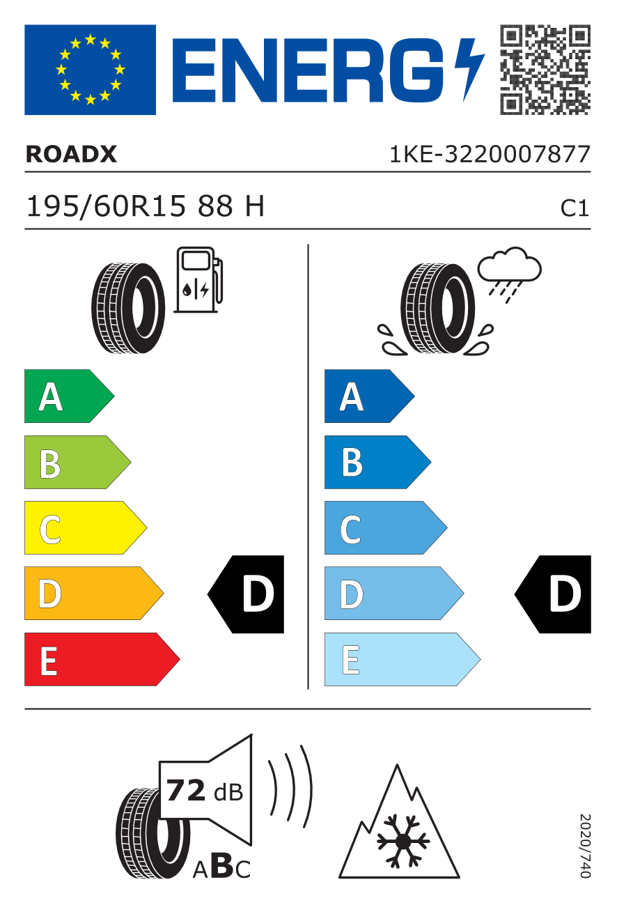 Etykieta opony 3220007877