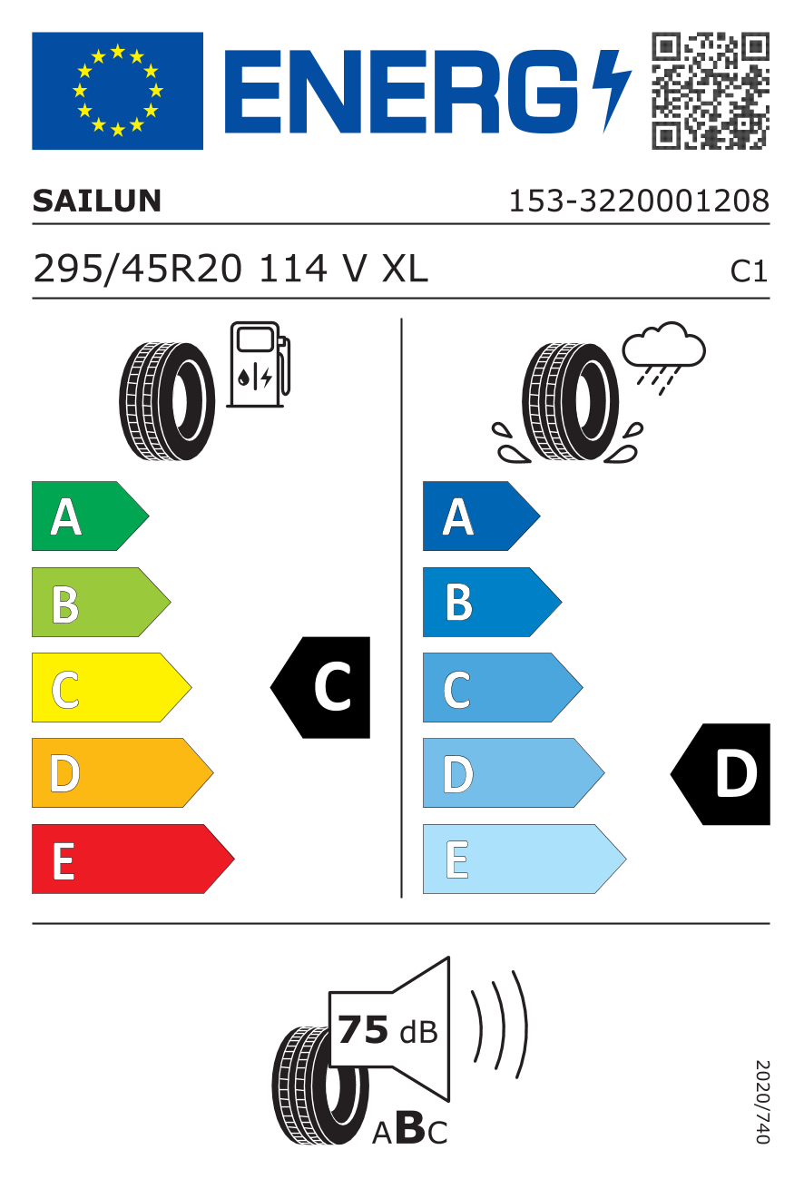 Etykieta opony 3220001208
