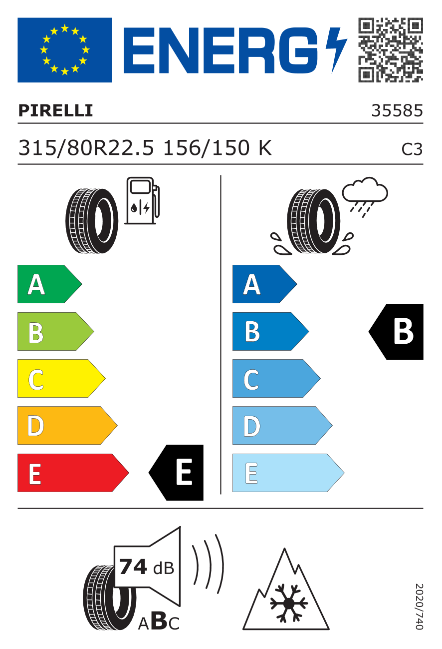Etykieta opony 3558500