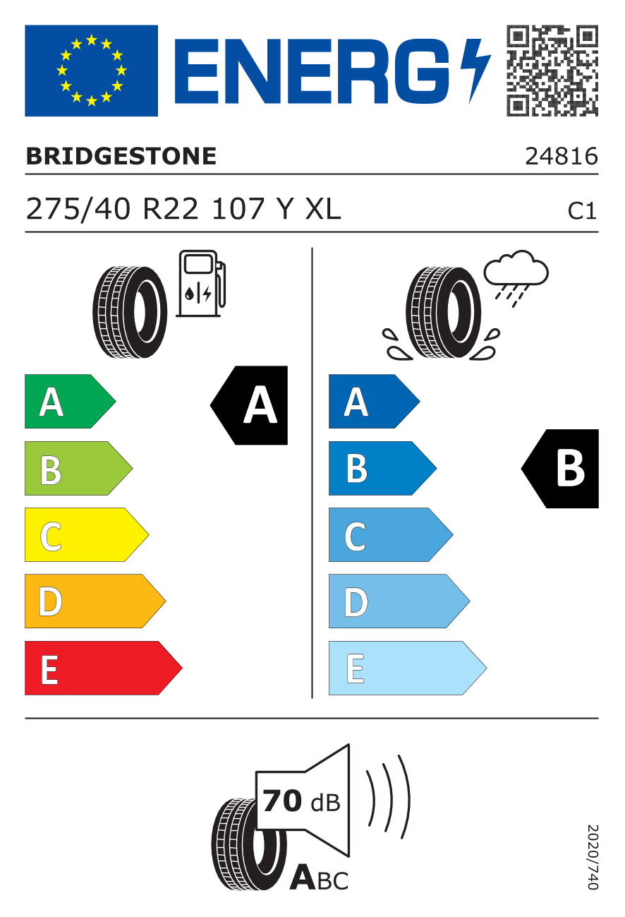 Etykieta opony 24816