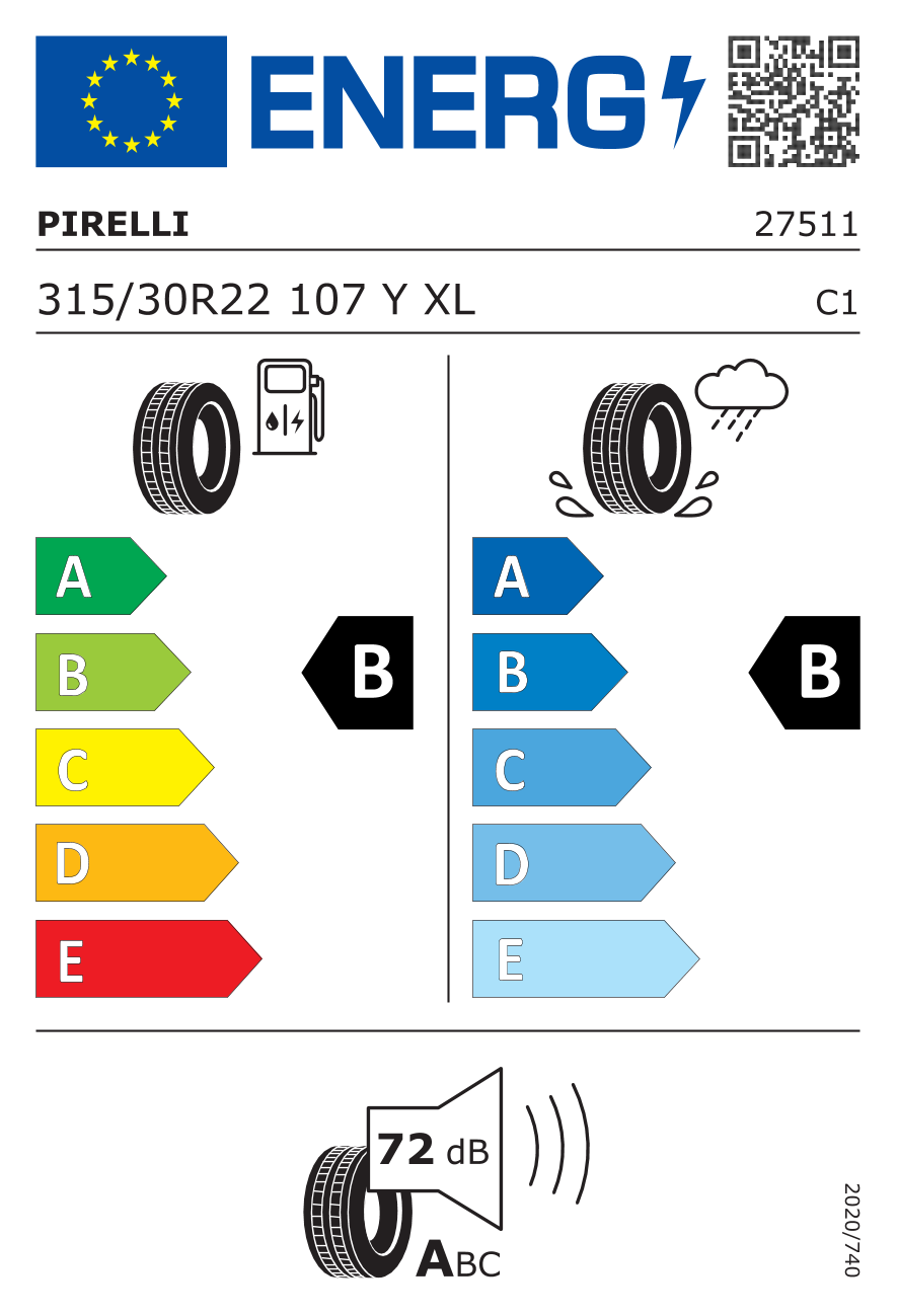 Etykieta opony 2751100