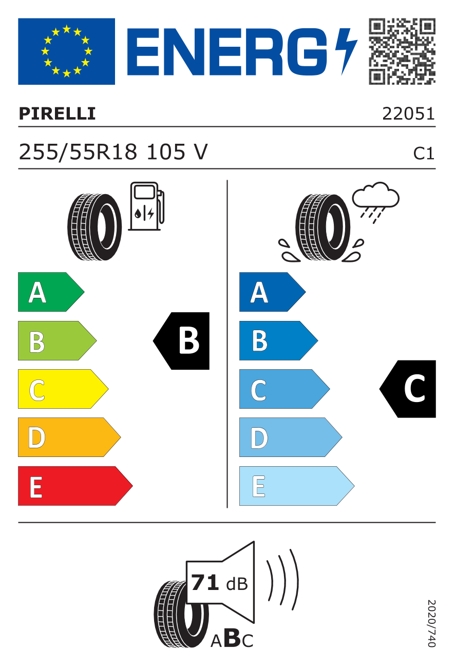 Etykieta opony 2205100