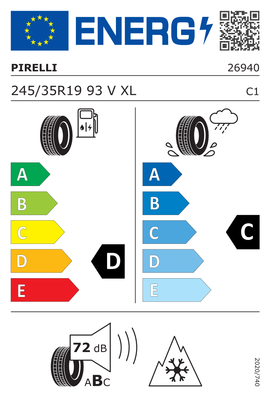 Etykieta opony 2694000