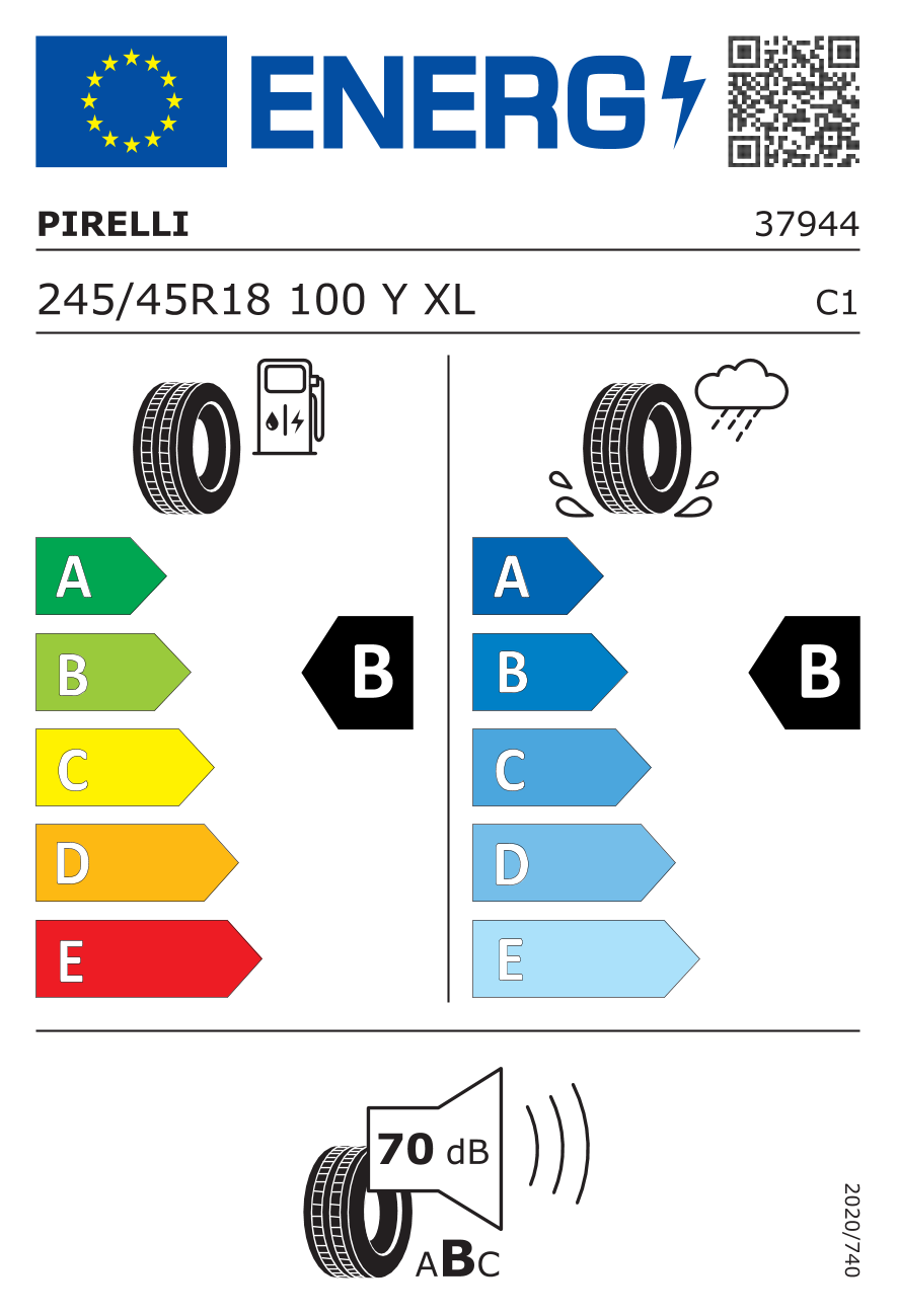 Etykieta opony 3794400