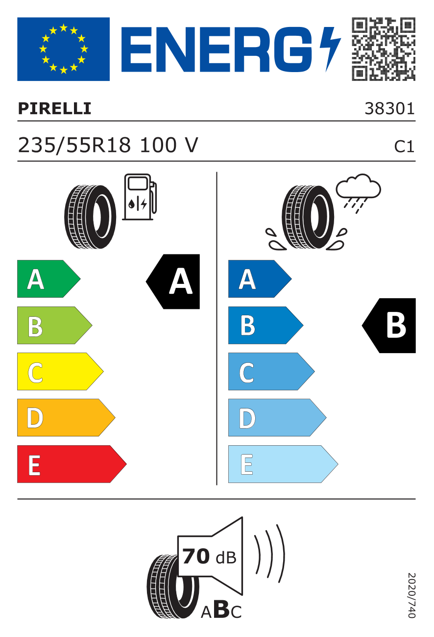 Etykieta opony 3830100