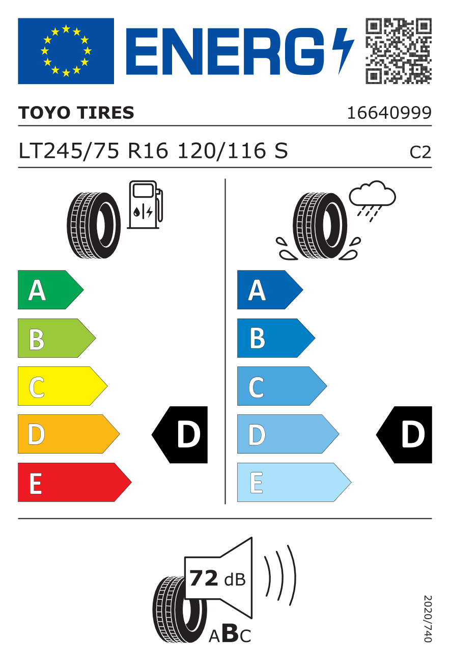Etykieta opony 3834400